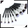 Professional OEM/ wholesale BLACK Multifunctional Makeup Cosmetic Brush Set